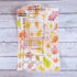 Foiled Autumn Breeze Hobonichi Weeks Ultimate Sticker Set